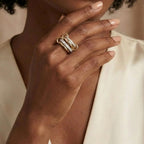 Avaria Juno Stacked Diamond Women's Ring