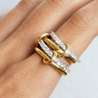 Avaria Juno Stacked Diamond Women's Ring