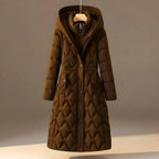 Lauren Quilted Women's Hooded Coat