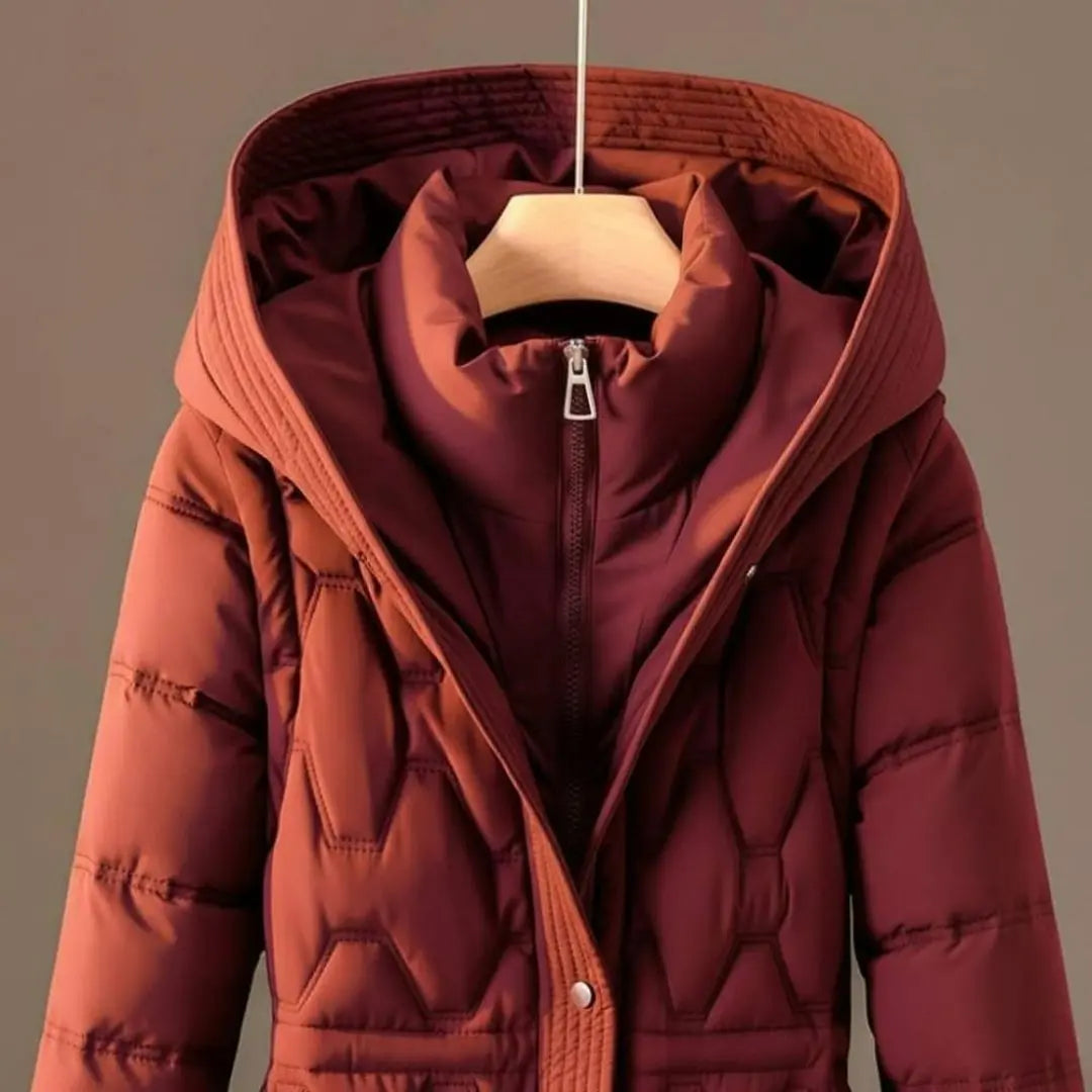 Lauren Quilted Women's Hooded Coat