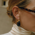 Avaria Leighton Chunky Enamel Women's Hoops