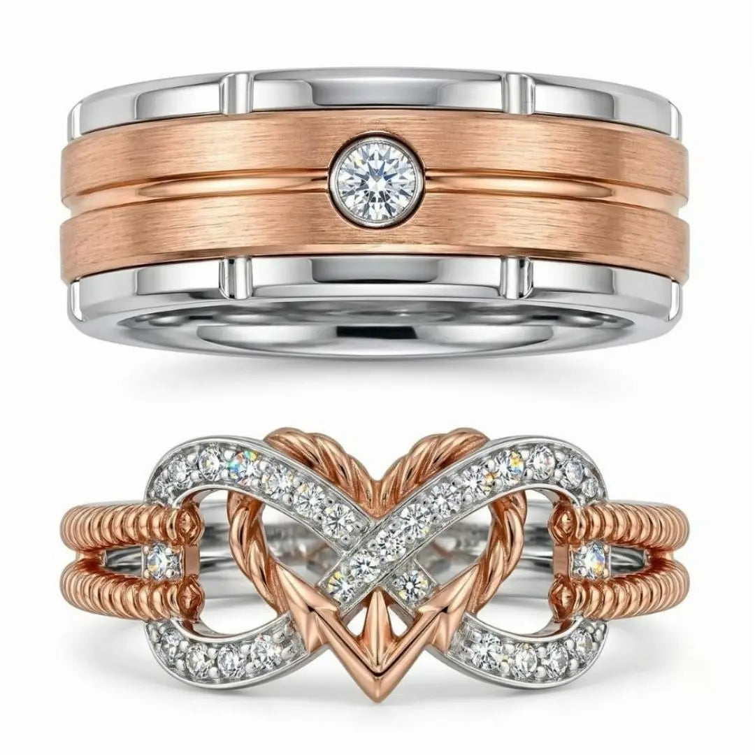 Love Again Rings - Couple Choice