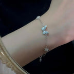 Luminous Dream Blue Butterfly Bracelet