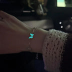 Luminous Dream Blue Butterfly Bracelet