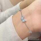 Luminous Dream Blue Butterfly Bracelet