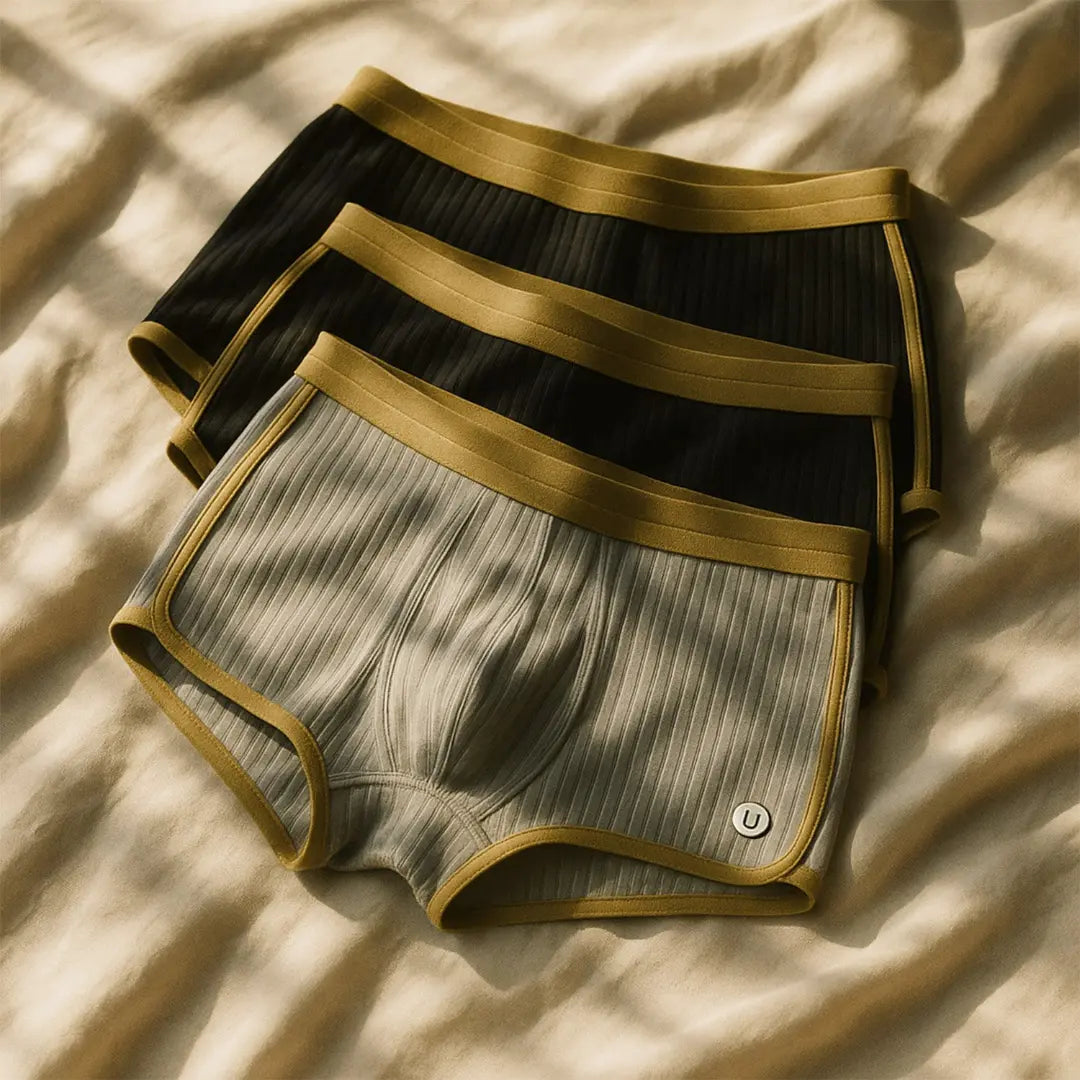 Men's Mason Organic Cotton Boxer Briefs Set