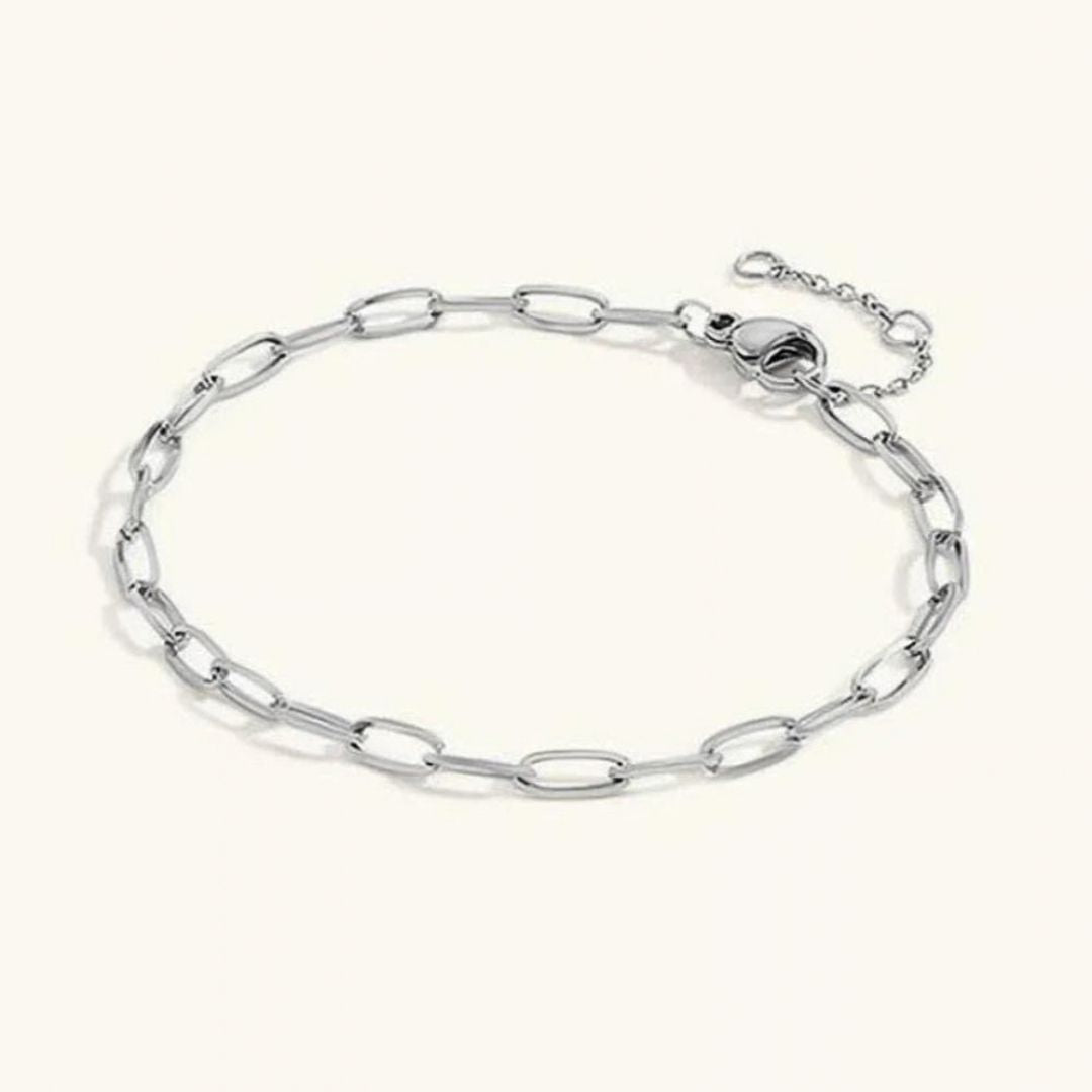 Avaria Maybelle Gold Paperclip Chain Women's Bracelet
