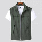 Men's Quick-Dry Breathable Outdoor Vest – for Active Days