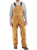 Men's Duck Bib Overalls Canvas Workwear Dungarees