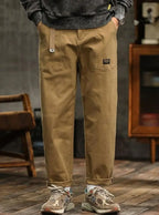 Men's Vintage-Inspired Casual Utility Pants