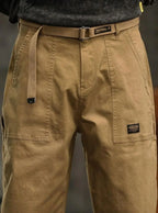 Men's Vintage-Inspired Casual Utility Pants