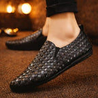 Henry - Men's Modern Woven Loafers