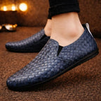 Henry - Men's Modern Woven Loafers