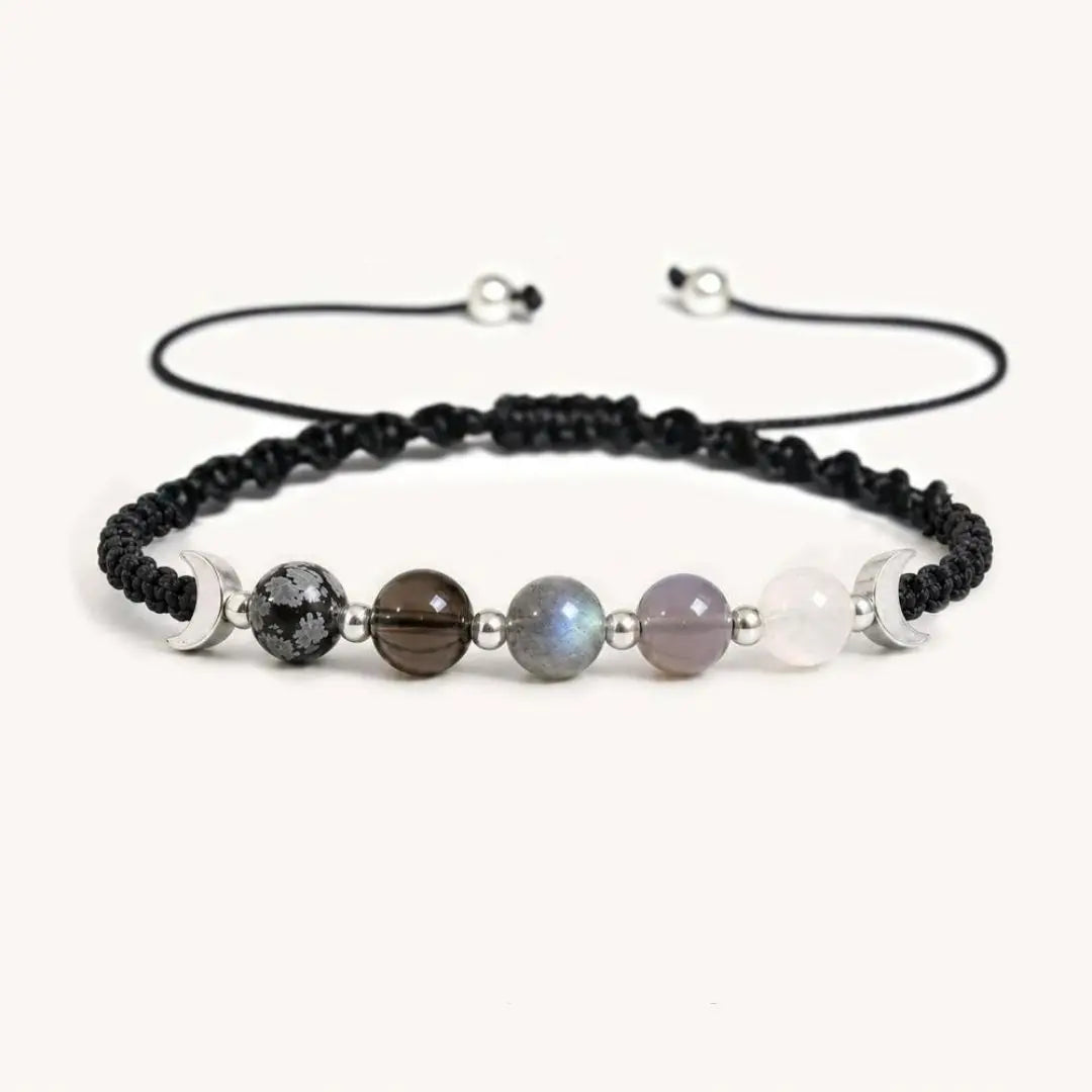 Moon Phases Crystal Bracelet - Coco Jewelry