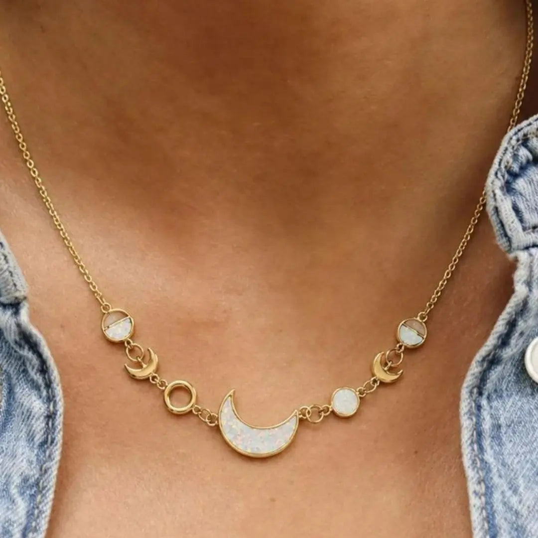My Coven Moon Phase Necklace - Coco Jewelry