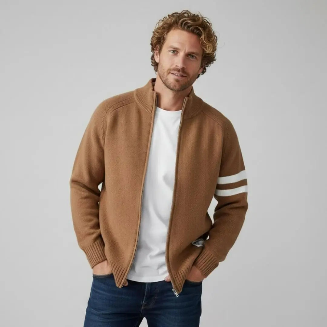 Nolan Men's Knit Zip Sweater