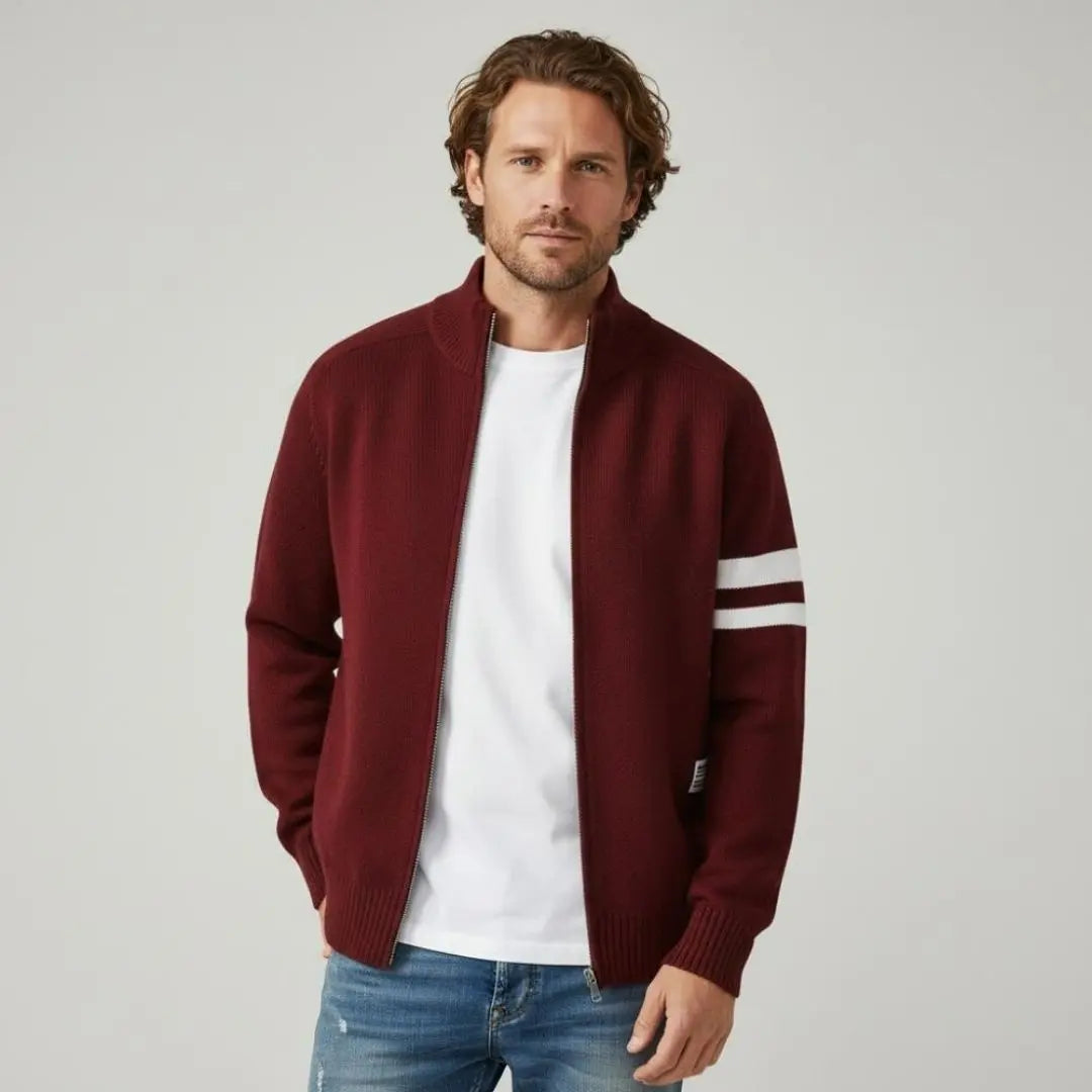 Nolan Men's Knit Zip Sweater