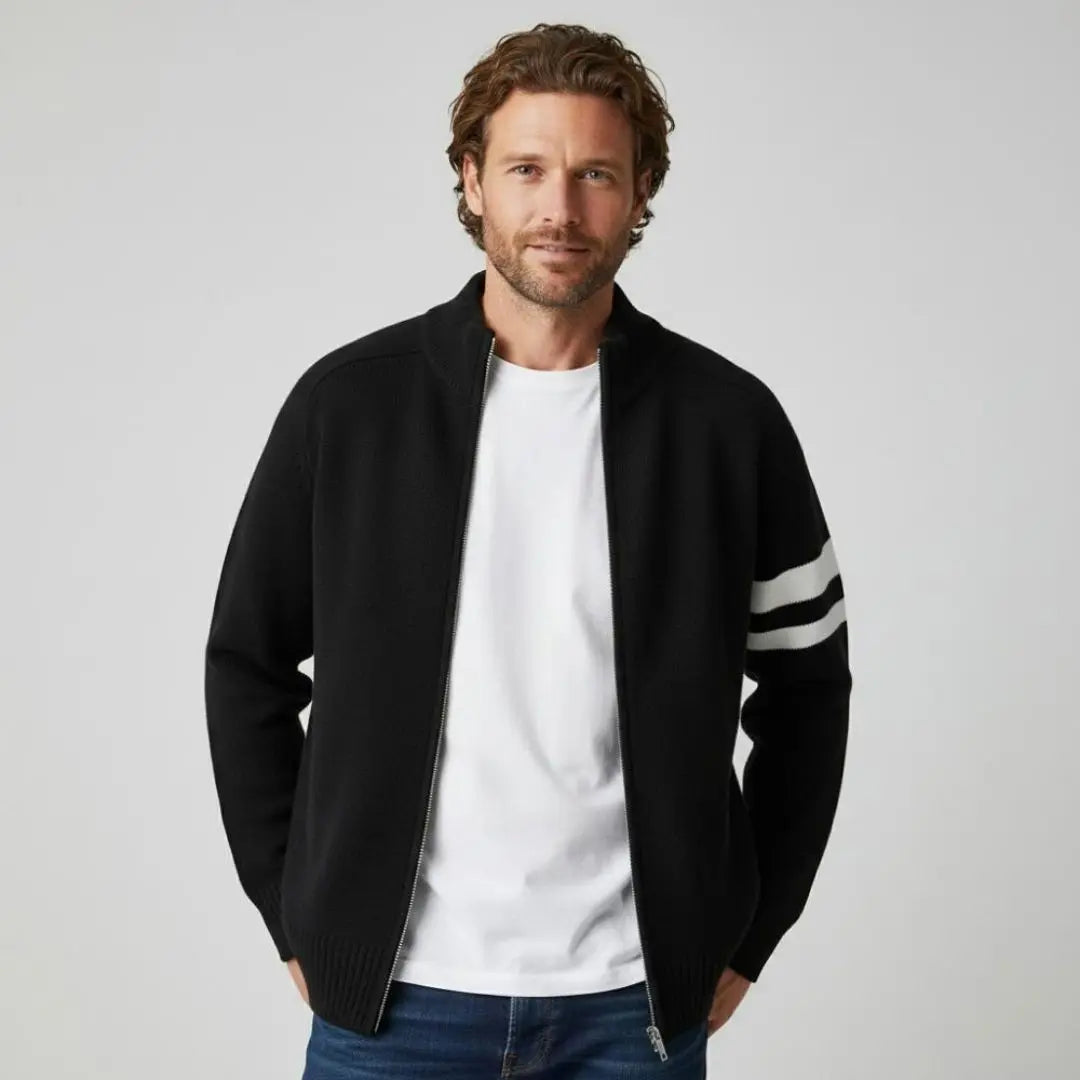 Nolan Men's Knit Zip Sweater