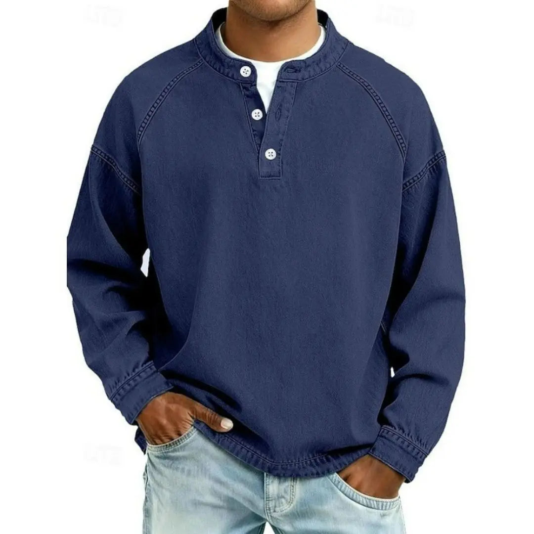 Oakley - Men's Casual Vintage Long Sleeve Shirt