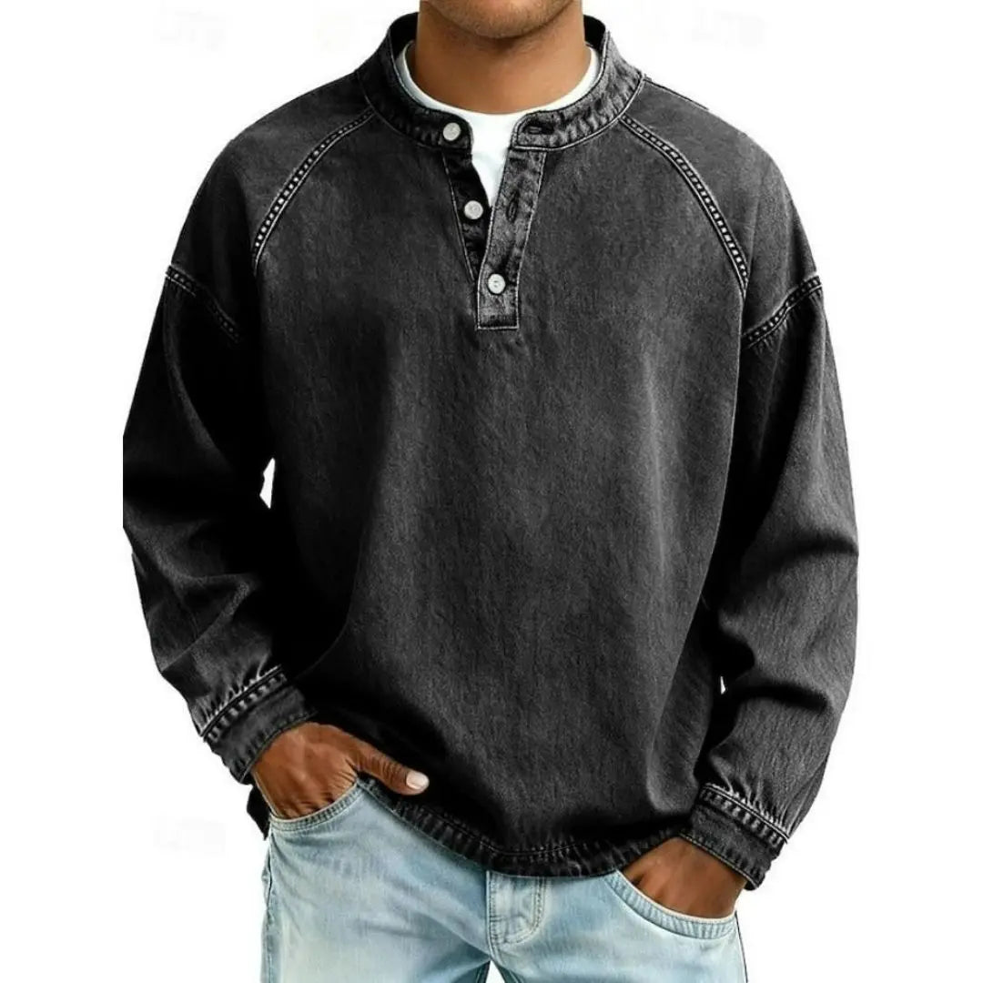 Oakley - Men's Casual Vintage Long Sleeve Shirt