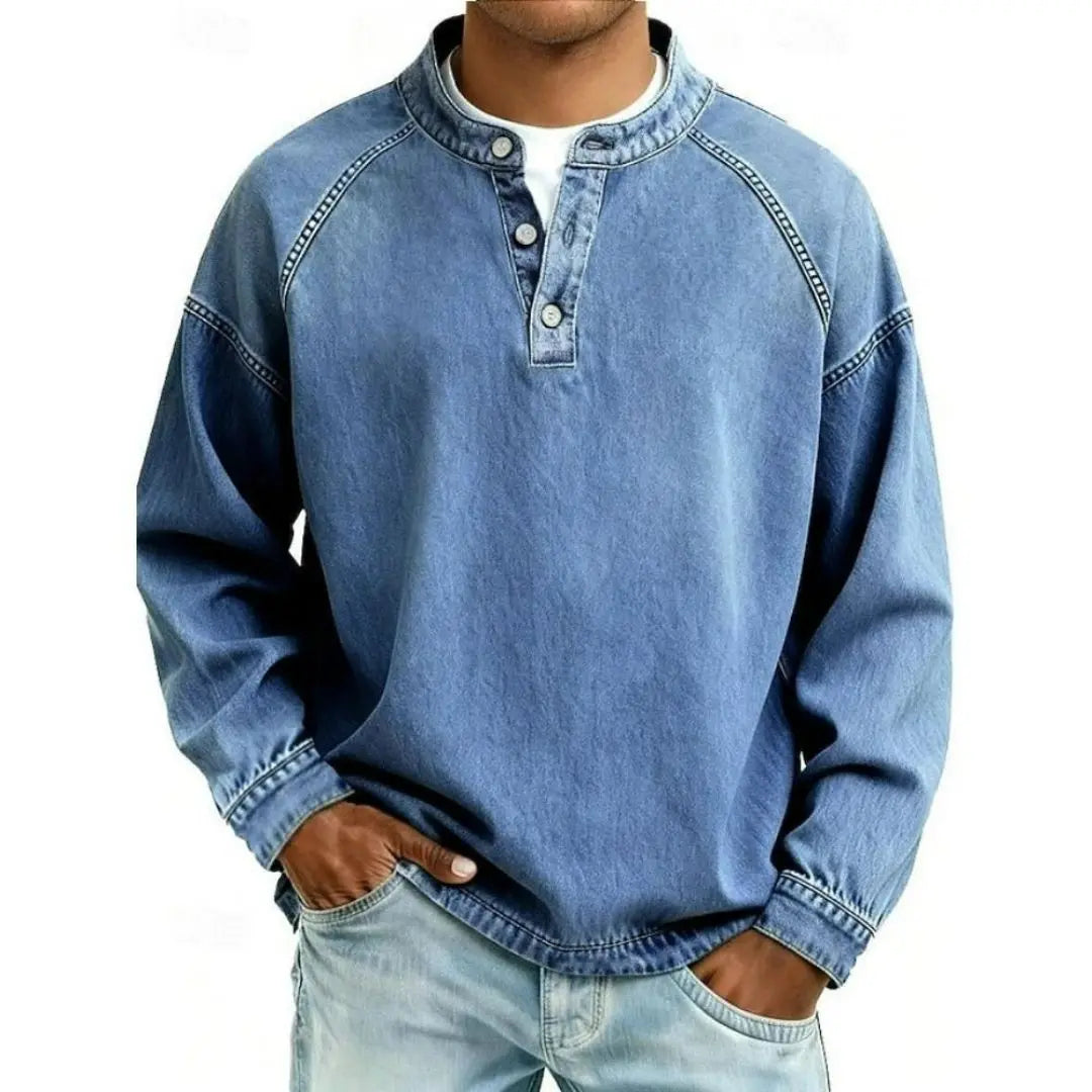 Oakley - Men's Casual Vintage Long Sleeve Shirt