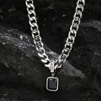 Onyx Gemstone Men's Necklace