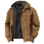 Men's Durable Woven Hooded Outdoor Jacket