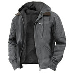 Men's Durable Woven Hooded Outdoor Jacket