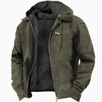 Men's Durable Woven Hooded Outdoor Jacket