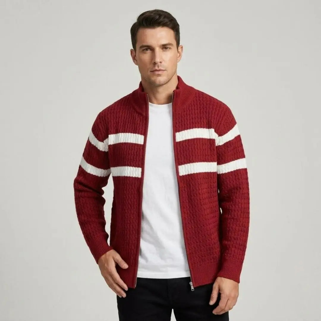 Pemberton Men's Cable Knit Cardigan