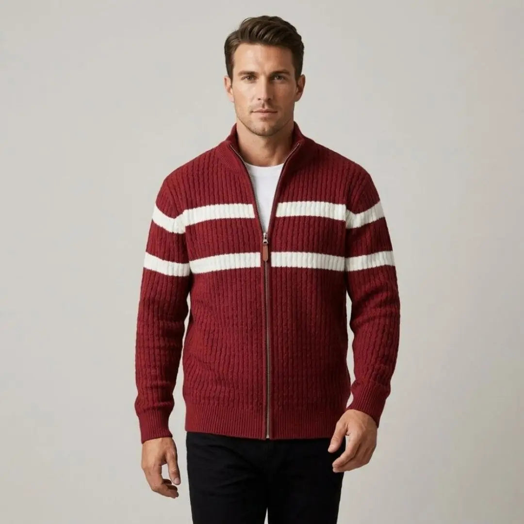 Pemberton Men's Cable Knit Cardigan