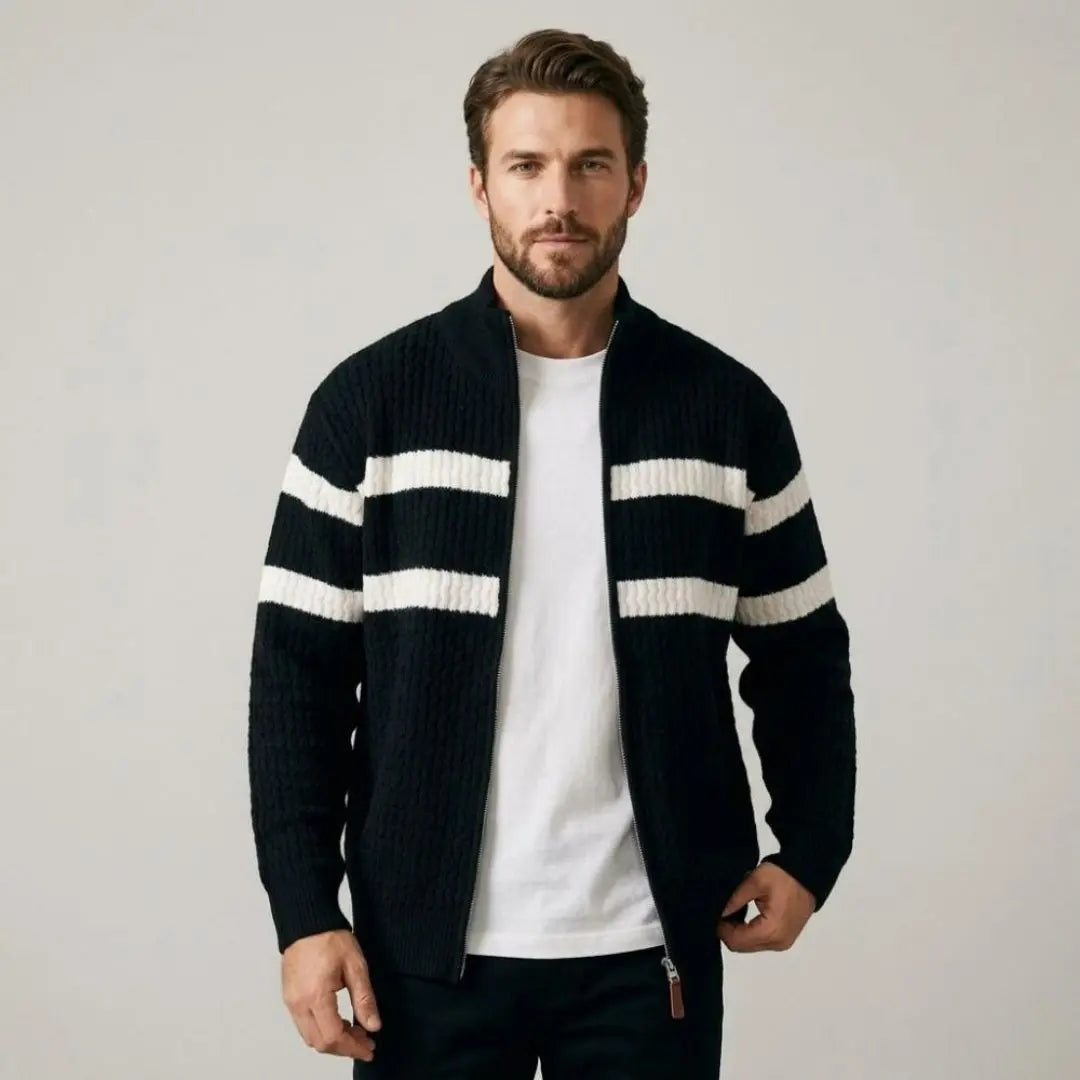 Pemberton Men's Cable Knit Cardigan