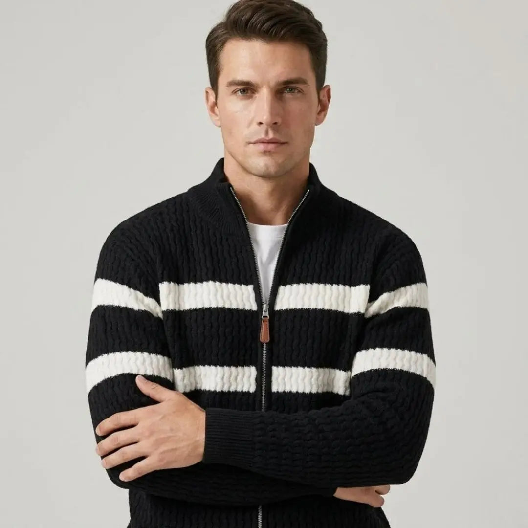 Pemberton Men's Cable Knit Cardigan
