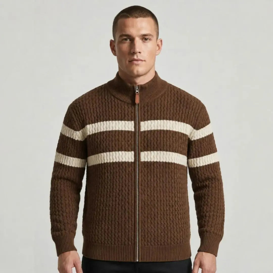 Pemberton Men's Cable Knit Cardigan