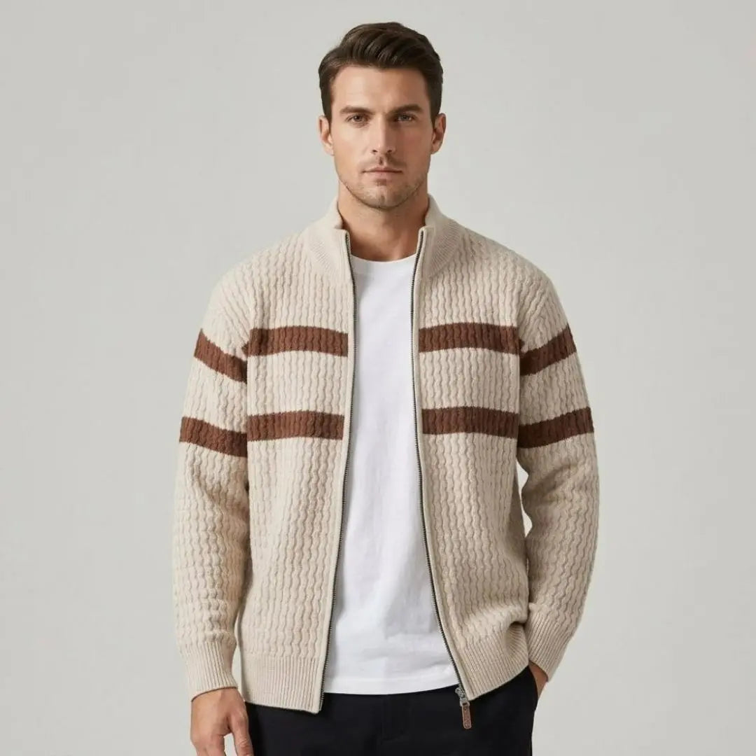 Pemberton Men's Cable Knit Cardigan