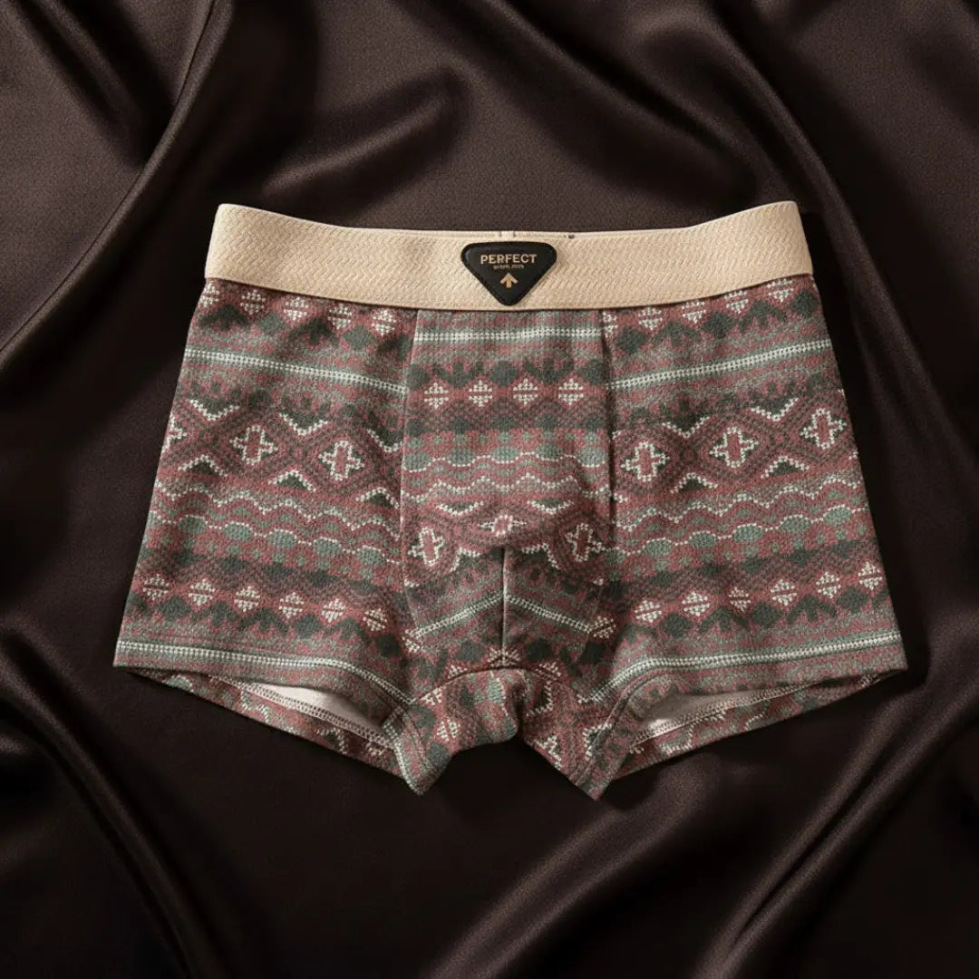Men's Porter Retro Cotton Boxer Briefs