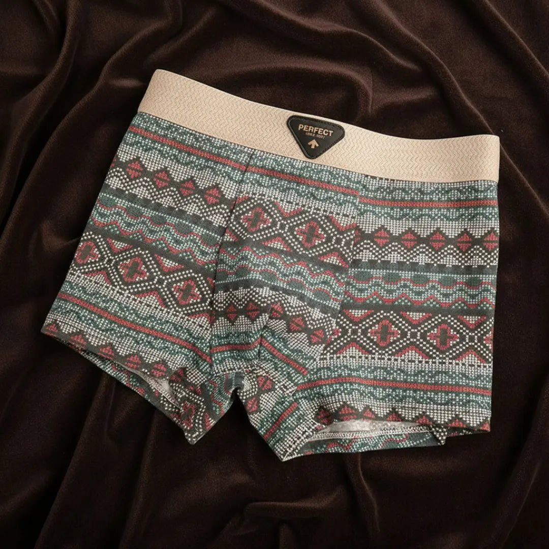Men's Porter Retro Cotton Boxer Briefs