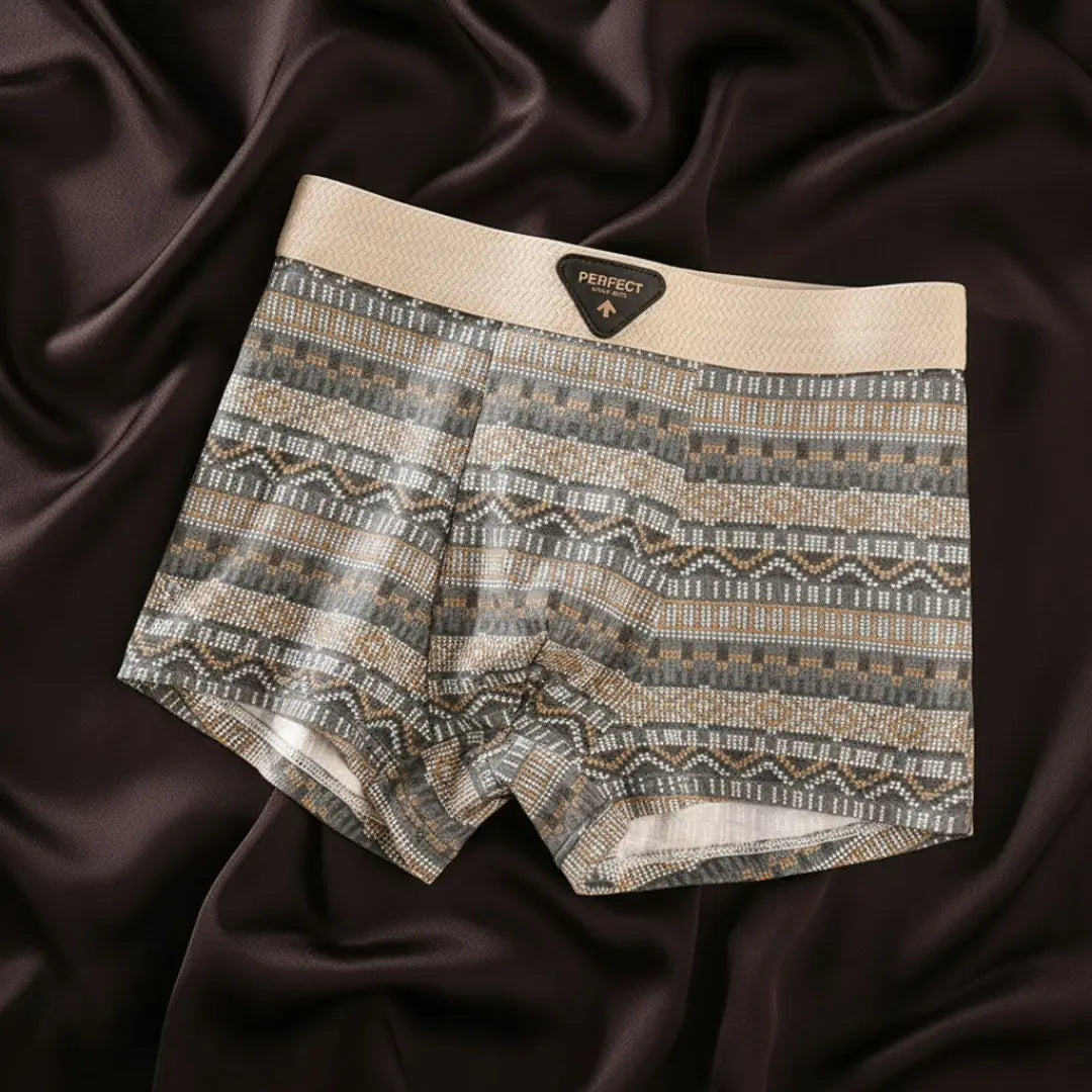 Men's Porter Retro Cotton Boxer Briefs