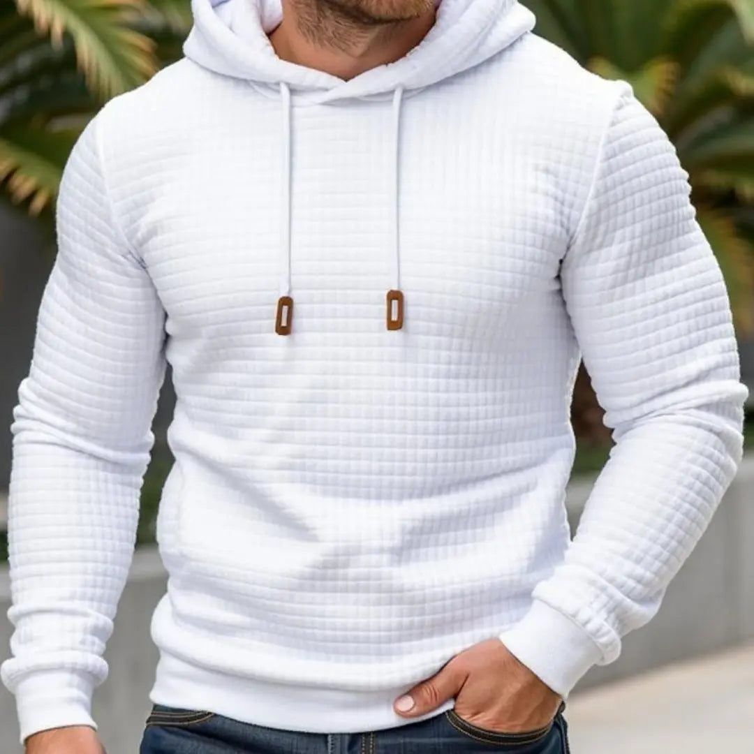 Men's Florence Textured Knit Hoodie