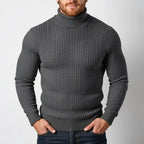 Nordic Cable Knit Turtleneck