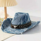 Rangler Women's Denim Distressed Hat