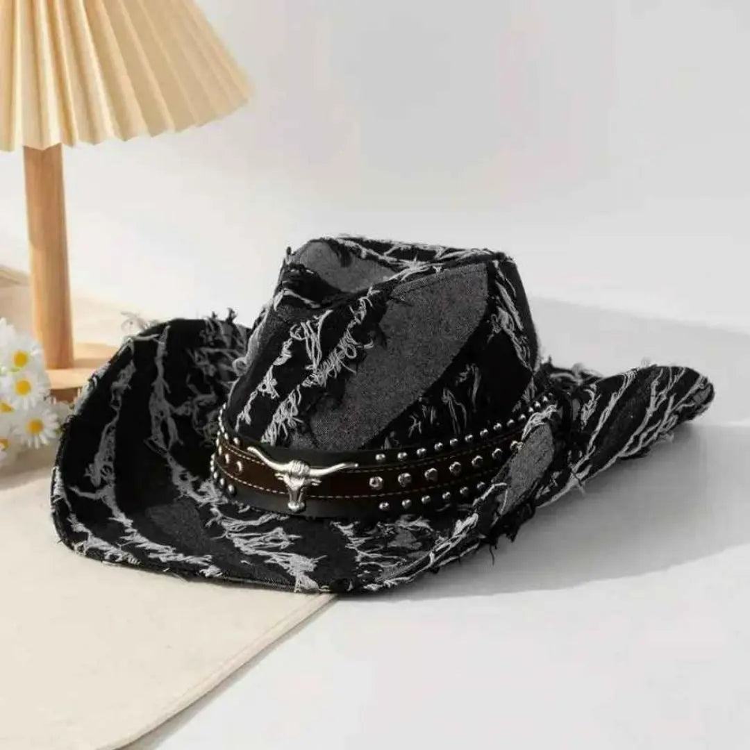 Rangler Women's Denim Distressed Hat