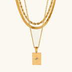 Avaria Raphaela Layered Gold Women's Necklace