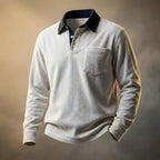 Scott Corduroy Men's Long Sleeve Polo