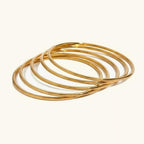 Avaria Shannon Gold Women's Bangle Set