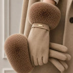 Siberian Aurora Women's Fur Gloves