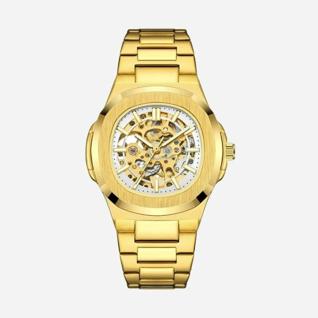 Lucky Fours Skeleton Men's Watches