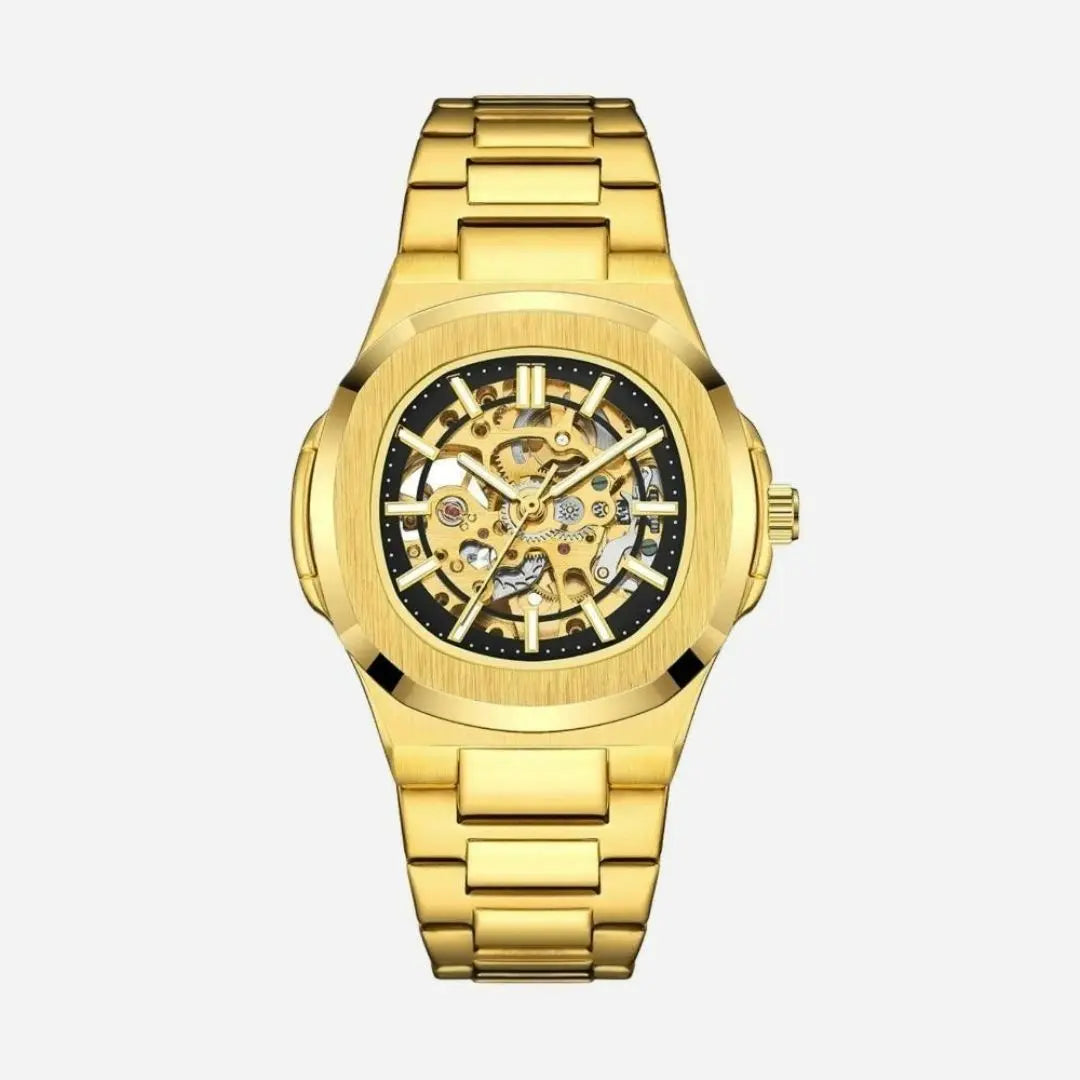 Lucky Fours Skeleton Men's Watches