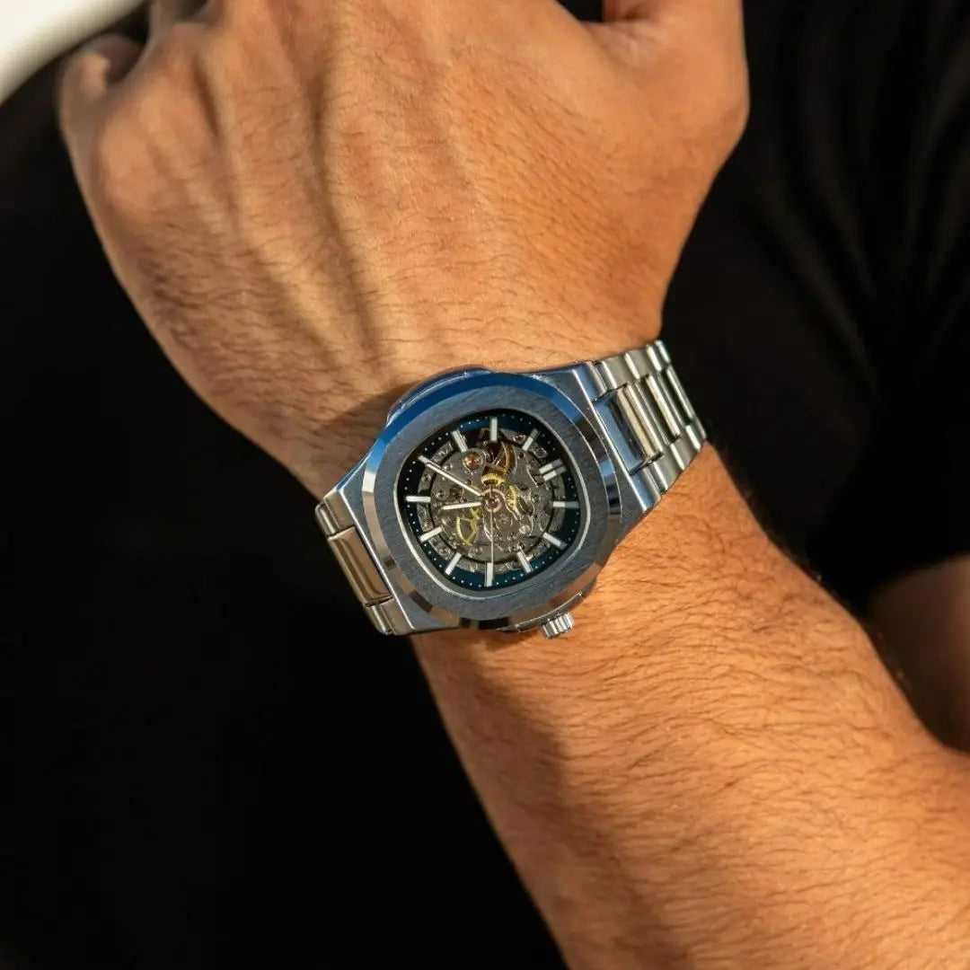 Lucky Fours Skeleton Men's Watches