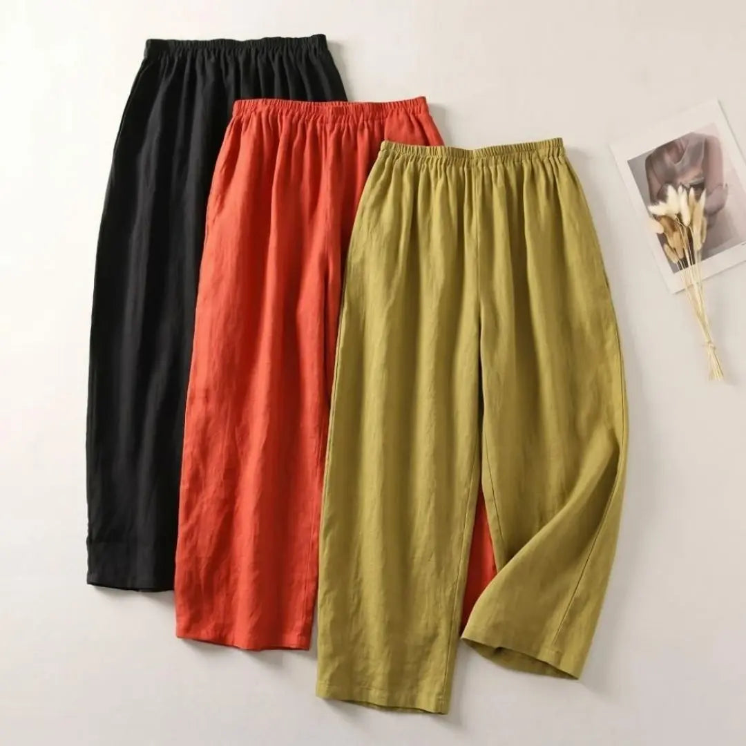 Soft Linen Women's Pants